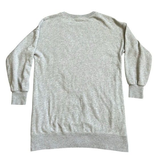 American Eagle Women’s Oversized Gray Crewneck Sweatshirt size small - Picture 7 of 10